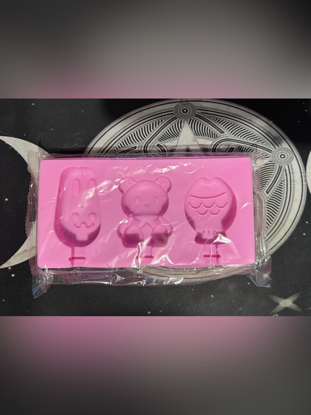 Silicone Mold - Pink Animal Shapes